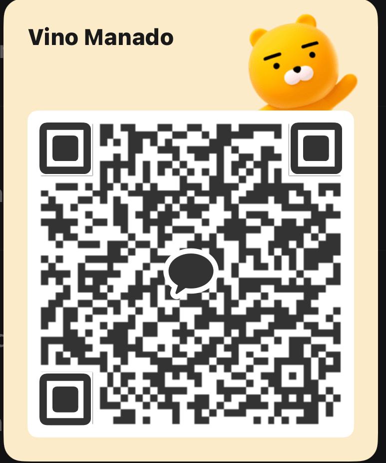 KakaoTalk QR Code - Vino Manado